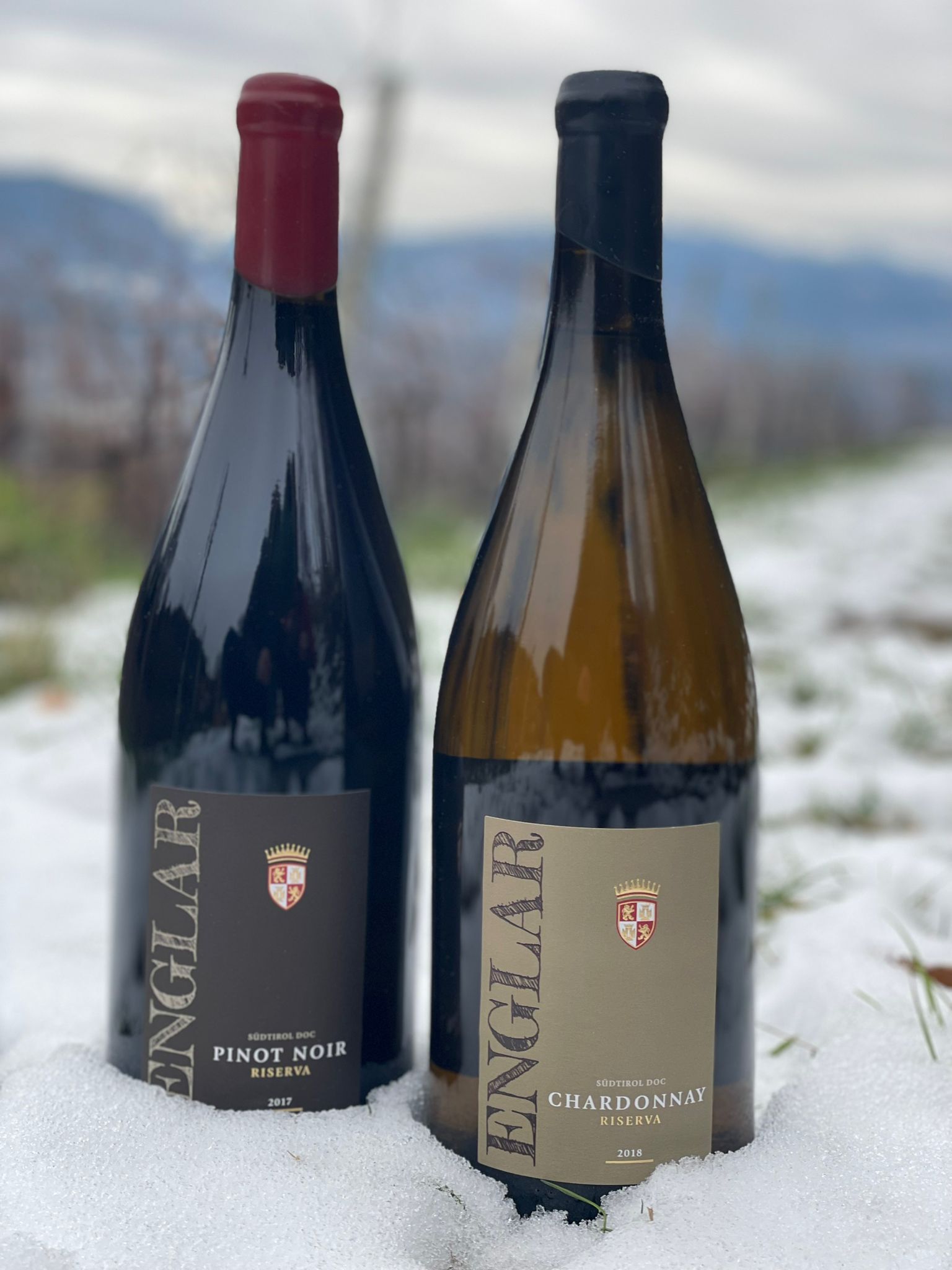 Magnum bottles from Schloss Englar prepared for a celebration